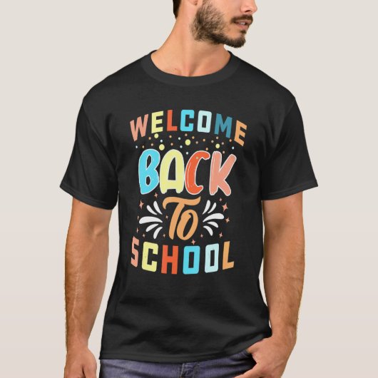 Happy First Day of School Tシャツ (正面)