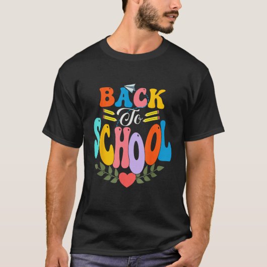 Happy First Day Of School Welcome Back To School S Tシャツ (正面)