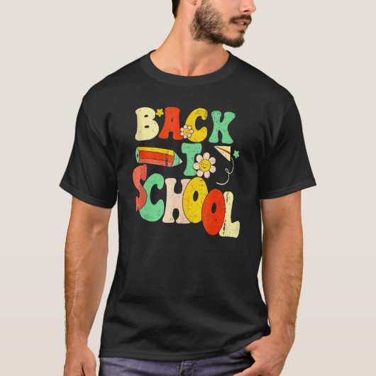 Happy First Day Of School Welcome Back To School S Tシャツ (正面)