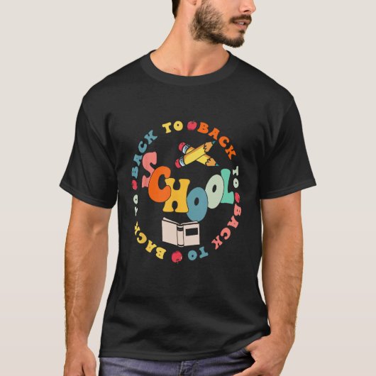 Happy First Day Of School Welcome Back To School S Tシャツ (正面)