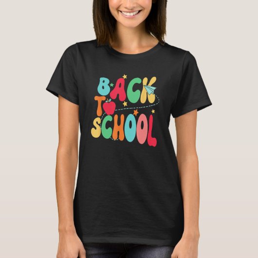 Happy First Day Of School Welcome Back To School S Tシャツ (正面)