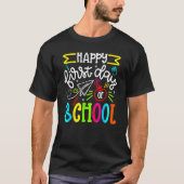Happy First Day Of School Welcome Back To School T Tシャツ (正面)