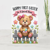 Happy First Easter Niece Card カード (正面)