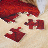 Happy First Fanteers Day, 3枚の写真とメカスタムッセージ ジグソーパズル (側面)