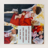 Happy First Fanteers Day, 3枚の写真とメカスタムッセージ ジグソーパズル (横)