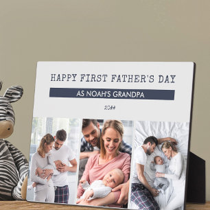 Happy First Fanteers Day as Grandpa - 3写真 フォトプラーク