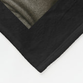 Happy First Father Day Photo Collage フリースブランケット (角)