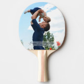 Happy First Father's Dayの写真カスタム 卓球ラケット (正面)