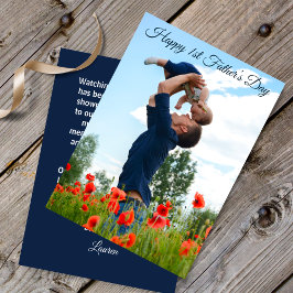 Happy First Father's Dayカスタム Photo From Wife