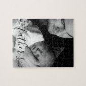 Happy First Father's Dayフォトパパギフト ジグソーパズル (横)