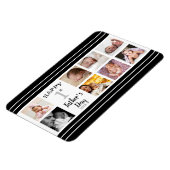 Happy First Father's Day New Dad 8 Photo Collage マグネット (左側)