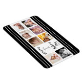 Happy First Father's Day New Dad 8 Photo Collage マグネット (右側)