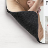 Happy First Father's Day' Photo Collage Keepsake マウスパッド (コーナー)