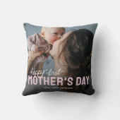 Happy First Mothers Day写真 クッション (裏面)