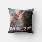 Happy First Mothers Day写真 クッション (正面)