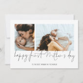 Happy First Mothers Day 2 Photos Script (正面)