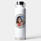 Happy First Mother's Day Mommyの写真カスタムと名前 ウォーターボトル (正面)