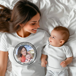 Happy First Mother's Day Mommy Photo Tシャツ
