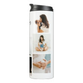 Happy First Mother's Day' Photo Collage Keepsake タンブラー (回転右)