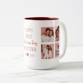 Happy First Valentine's Day Custom Coffee Mug  ツートーンマグカップ (正面右)