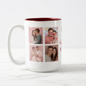 Happy First Valentine's Day Custom Coffee Mug  ツートーンマグカップ (左)