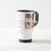 Happy First Valentine's Day Custom Travel Mug  トラベルマグ (正面右)