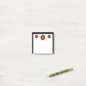 Happy Flower ポストイット (デスク上)