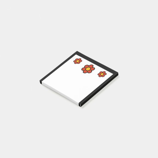 Happy Flower ポストイット (アングル)