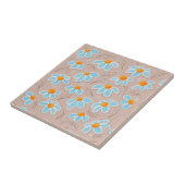 Happy Flowers Ceramic Tile タイル (側面)