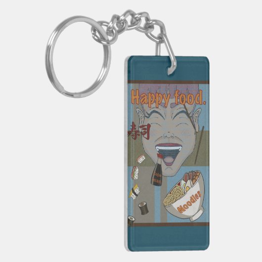 Happy food キーホルダー (正面左)