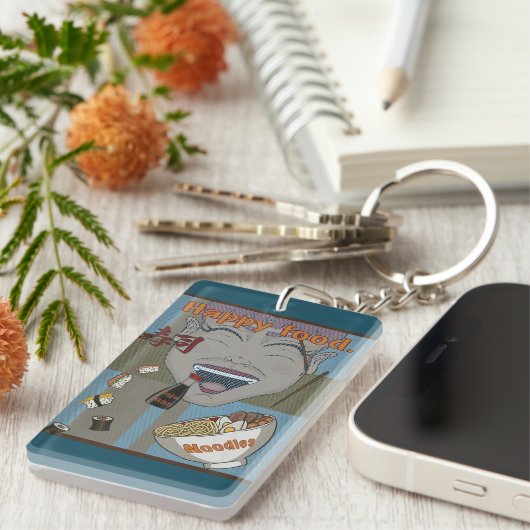 Happy food キーホルダー (正面右)