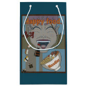 Happy food スモールペーパーバッグ (裏面)