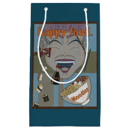 Happy food スモールペーパーバッグ