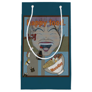 Happy food スモールペーパーバッグ