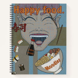 Happy food ノートブック