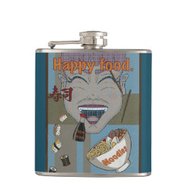 Happy food フラスク