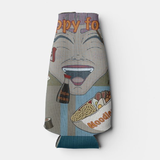 Happy food ボトルクーラー (正面)