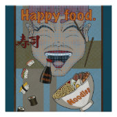 Happy food ポスター (正面)