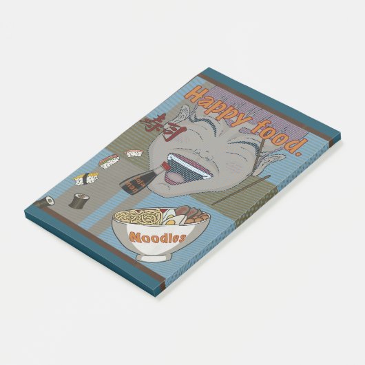 Happy food ポストイット (アングル)