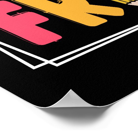 Happy Fri-Yay Fridays Weekend先生 ポスター (角)