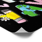 Happy Fri-yay Funny Fri Yay Teacher Student Friday ポスター (角)