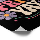 Happy Fri-yay Teacher Fry Yay Funny Friday Weekend ポスター (角)