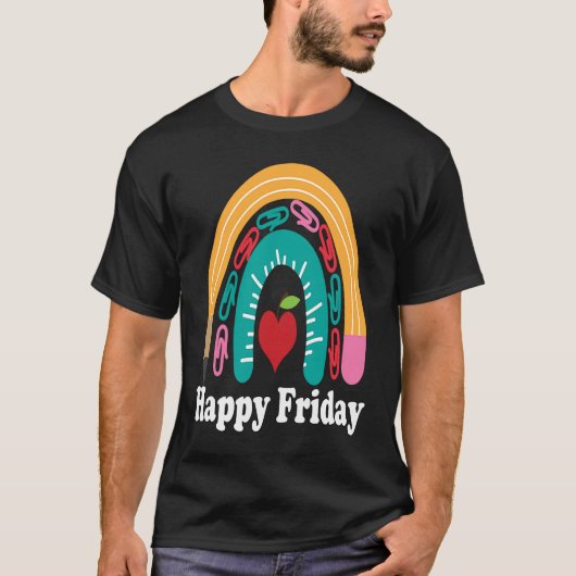 Happy Friday Classroom Weekend Teacher Women's Tシャツ (正面)