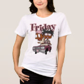 Happy Friday Shirt - Chill Mode Activated トライブレンドＴシャツ (正面)