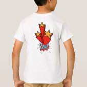 Happy friends comic tシャツ (裏面)