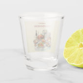 Happy Friendsgiving | Thanksgiving Shot Glass ショットグラス (裏面)