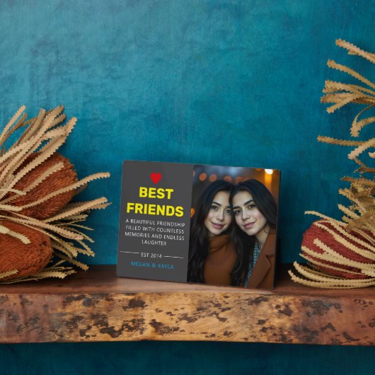 Happy Friendship Dayの写真 フォトプラーク (側面)
