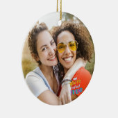 Happy Friendship Day 最高の FRIEND PHOTO セラミックオーナメント (右)