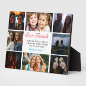 Happy Friendship Day 8写真 フォトプラーク (側面)