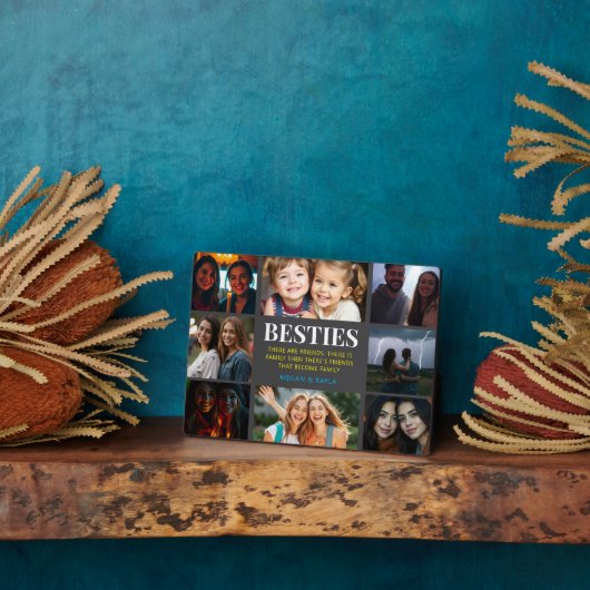 Happy Friendship Day 8写真 フォトプラーク (側面)